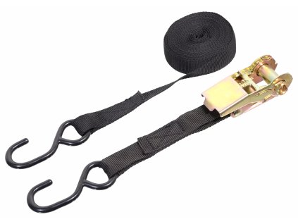 Popruh s ráčnou a háky 5m