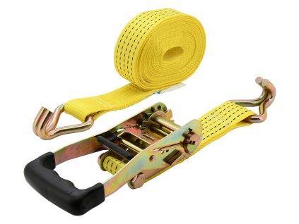Popruh s ráčnou a háky 2500daN 6m   TÜV/GS