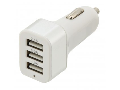 Zástrčka 3xUSB 5V/2100mA 12/24V