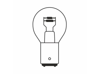 Žárovka 12V  P21/5W  21/5W BaY15d box