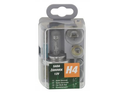Žárovky servisní box univerzální H4 GREEN