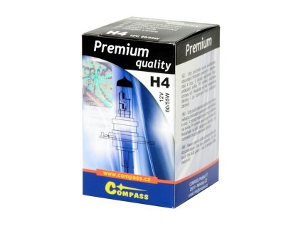 Žárovka 12V  H4  PREMIUM  60/55W P43t box