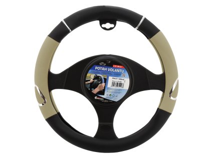 Potah volantu RALLY béžový