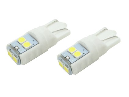 Žárovka 6LED 3030  12V  T10  bílá  2ks