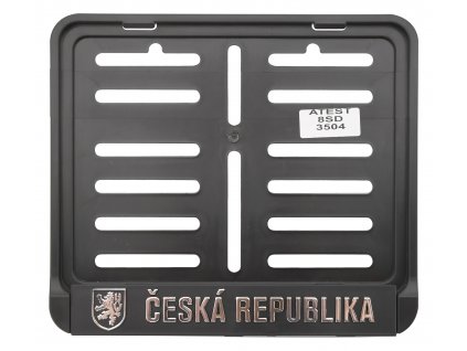 Podložka pod SPZ - moto ČR 3D