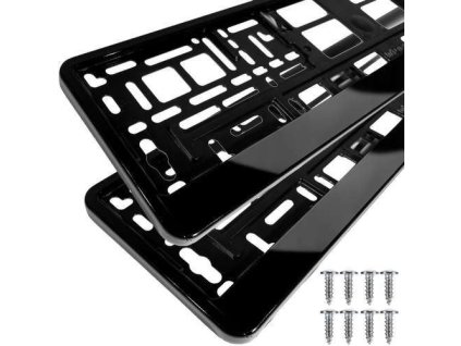 Podložka pod SPZ černá 2ks Xtrobb