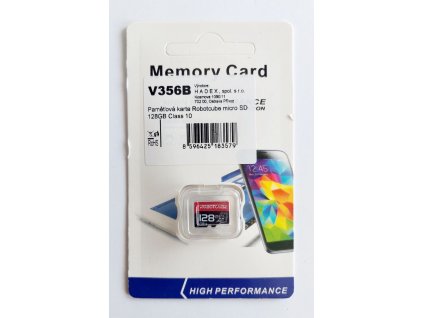 Paměťová karta Robotcube micro SD 128GB Class 10