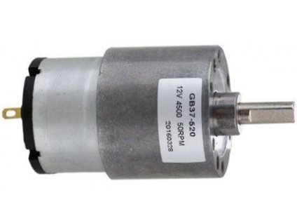 Motorek GB37 12V s převodovkou, 7RPM