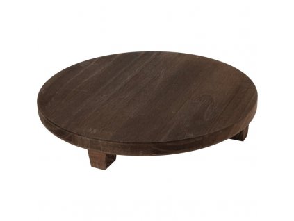 Stojan na květináč hnědý