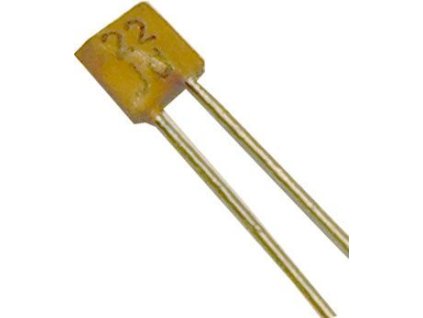 22pF/250V TK755, keramický kondenzátor