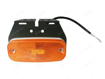 Poziční LED světlo oranžové s držákem, MULTIPA