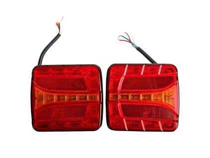 Sada sdružených LED světel 58.005 s osvětlenm SPZ bočním, MULTIPA