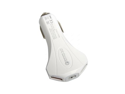 Zástrčka do zapalovače PROFI, výstup 2 x USB + 1 x USB C