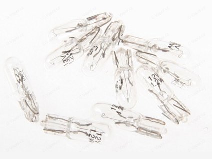 Žárovka W1,2W 12V 1,2W W2x4,6d celosklo TESLA