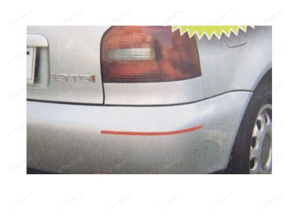 Chránič nárazníku refl.červený 4ks samolepící