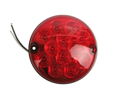 Mlhové světlo zadní kulaté, 95 mm, 12 x LED, 12 / 24 V MULTIPA