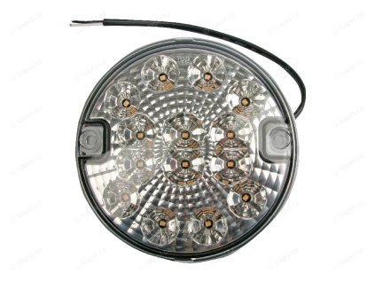 Couvací světlo zadní kulaté, 140 mm, 14 x LED, 12 / 24 V MULTIPA
