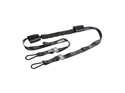 Upínací pás s kovovou sponou speciální (převoz motocyklů a kol) 1500 kg / 3,6 m pás 38 mm LAMPA