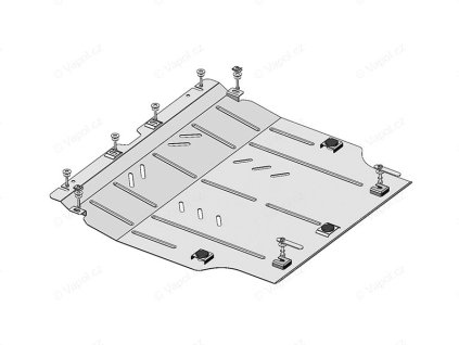 Ocelový kryt motoru a převodovky Toyota Corolla (E21) sedan 2019-