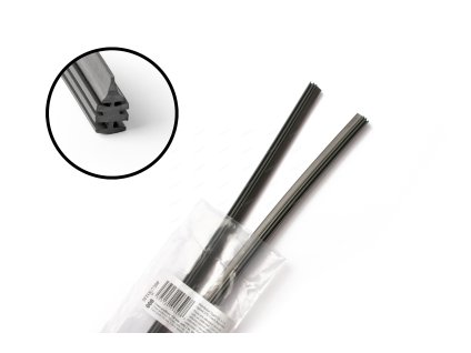 Guma grafitová 750 mm, sada 2 ks, (pružný stěrač) METO