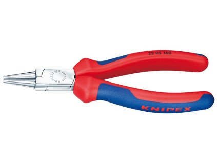 Rovné kulaté kleště 160 mm Knipex chromované - 2205160