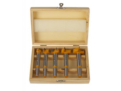 Sada vrtáků do dřeva, sukovníky, 5 ks - HT511062