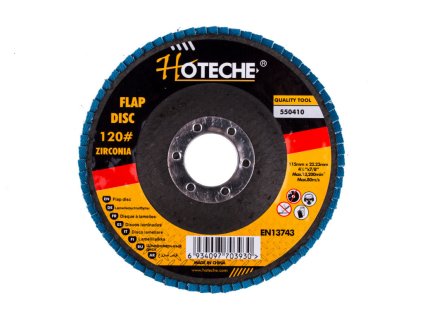 Lamelový brusný kotouč 115 mm, P120 - HT550410