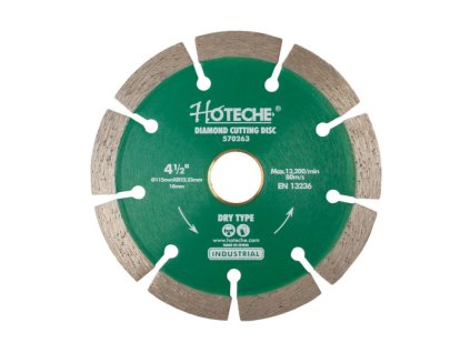 Diamantový řezný kotouč, DRY, 115 mm - HT570263