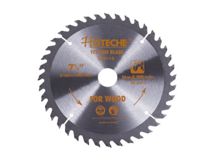 Pilový kotouč na dřevo 185 mm, 40 zubů - HT580110