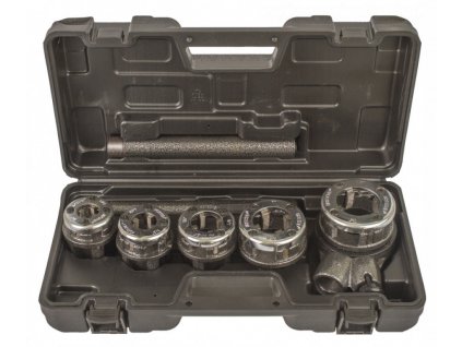 Sada ráčnových závitníků na trubky, 5 ks - HT271013