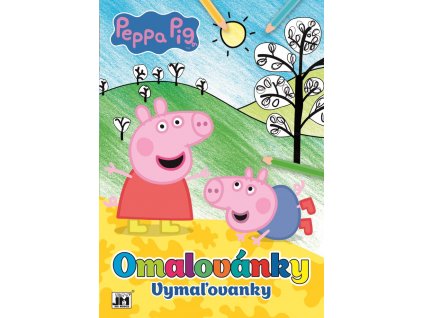 Omalovánky A4 Prasátko Peppa