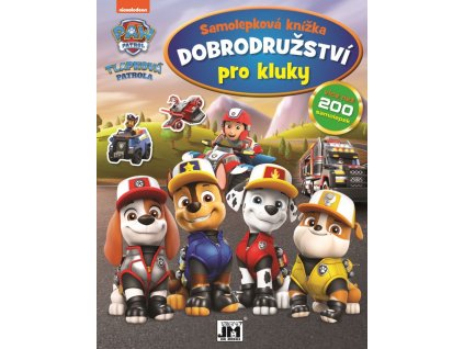 Velká samolepková knížka Dobrodružství s Tlapkovou patrolou