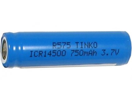 Nabíjecí článek Li-Ion ICR14500-AA 3,7V/750mAh TINKO