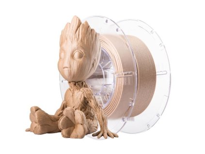 Tisková struna 1,75mm Wood, Print-me Smartfit NF PLA, cívka 200g