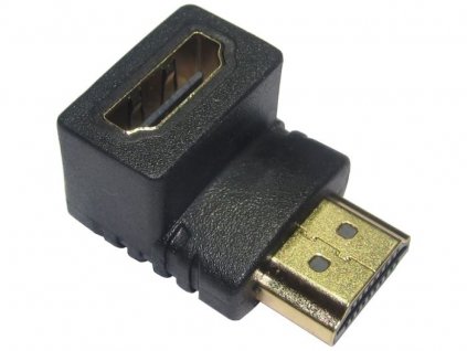 Redukce HDMI(A) zdířka-HDMI(A) konektor úhlová