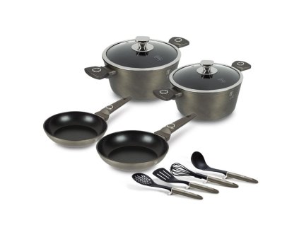 Sada nádobí s titanovým povrchem 10 ks Crystal Collection
