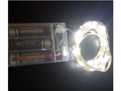 Dekorativní osvětlení 50LED 5m, teplá bílá