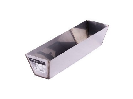 Vanička pro sádrokartonáře nerezová 36x6cm