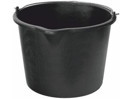 Vědro stavební 16l/plast s výlevkou