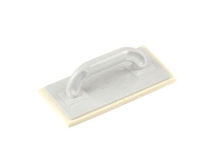 Hladítko filc bílý na plastu 28x14cm