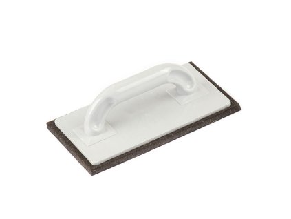 Hladítko filc tmavý na plastu 25x14cm