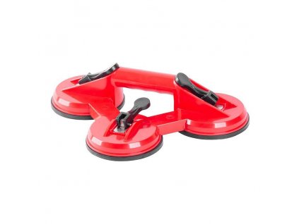 Držák na sklo 3 přísavky, nosnost 100kg