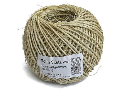 Motouz Sisal Natural BallPa 60m, 140g