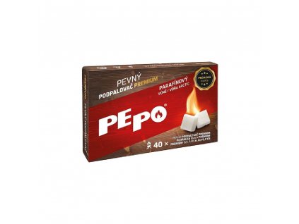PE-PO pevný podpalovač Premium 40 podpalů