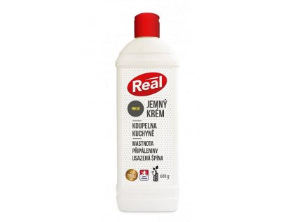 Čisticí krém Real jemný fresh antibacterial, 600g