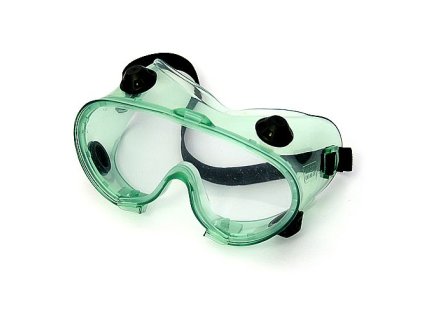Pracovní brýle uzavřené B403 čiré s ventily
