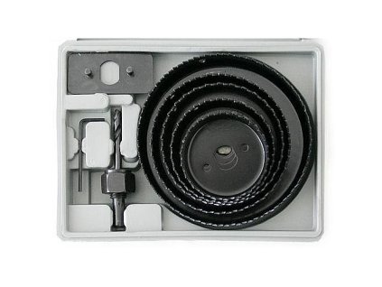 Sada vykružovací pily 8 ks, 64-127mm