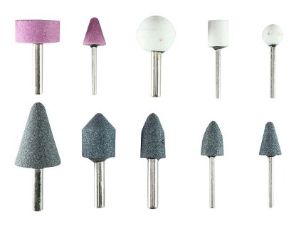 Brusné kameny 10 ks