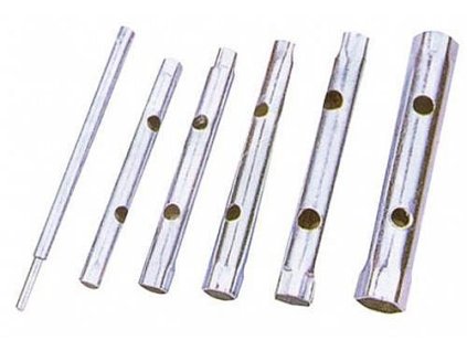 Klíče trubkové 10ks/6-22