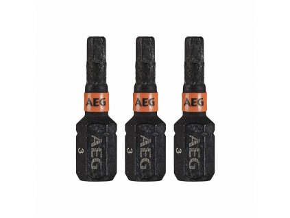 Šroubovací bit HEX3 25mm AEG, sada 3ks